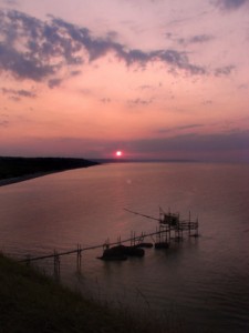 punta aderci tramonto